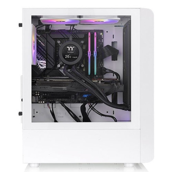 Thermaltake S200 TG ARGB Snow Mid Tower Chassis (CA-1X2-00M6WN-00) Thermaltake S200 TG ARGB Snow Mid Tower Chassis (CA-1X2-00M6WN-00)