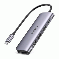 Ugreen CM195 USB-C 6-in-1 Multifunctional Adapter (70411) Ugreen CM195 USB-C 6-in-1 Multifunctional Adapter (70411)