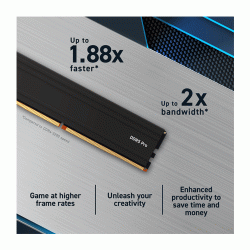 Crucial Pro 48GB DDR5 5600 UDIMM (CP48G56C46U5) Crucial Pro 48GB DDR5 5600 UDIMM (CP48G56C46U5)
