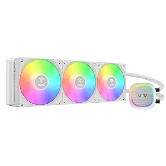 Gamdias AURA GL360 V2 White AGRB Liquid Cooler Gamdias AURA GL360 V2 White AGRB Liquid Cooler