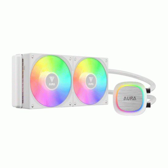 Gamdias AURA GL240 V2 White AGRB Liquid Cooler Gamdias AURA GL240 V2 White AGRB Liquid Cooler