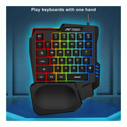 Ant Esports MK1001 One Handed RGB Gaming Keyboard