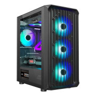 Ant Esports 205 Air ARGB Gaming Cabinet Black