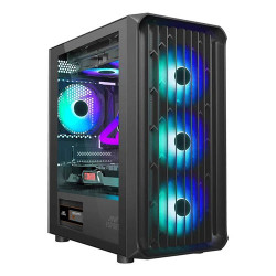 Ant Esports 205 Air ARGB Gaming Cabinet Black Ant Esports 205 Air ARGB Gaming Cabinet Black