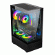 Ant Esports Crystal X2 ARGB Gaming Cabinet Black Ant Esports Crystal X2 ARGB Gaming Cabinet Black