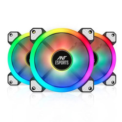 Ant Esports Superflow 120 ARGB Case Fan Kit (3 Fans) Ant Esports Superflow 120 ARGB Case Fan Kit (3 Fans)