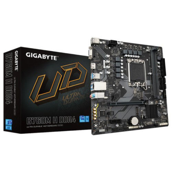 Gigabyte B760M H DDR4 Intel Motherboard Gigabyte B760M H DDR4 Intel Motherboard