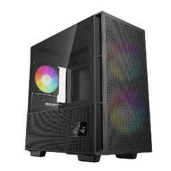 Deeepcool CH360 Digital mATX Airflow Case Black (R-CH360-BKAPE3D-G-1) Deeepcool CH360 Digital mATX Airflow Case Black (R-CH360-BKAPE3D-G-1)