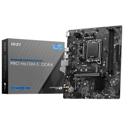 MSI PRO H610M-S DDR4 Intel Motherboard MSI PRO H610M-S DDR4 Intel Motherboard