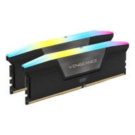 Corsair Vengeance RGB 32GB (2x16GB) DDR5 6000MHz CL36 Memory Kit Black (CMH32GX5M2E6000C36)