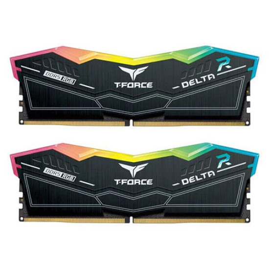 Team Group T-Force Delta RGB 32GB (2x16GB) DDR5 5600MHz CL32 Black (FF3D532G5600HC32DC01) Team Group T-Force Delta RGB 32GB (2x16GB) DDR5 5600MHz CL32 Black (FF3D532G5600HC32DC01)