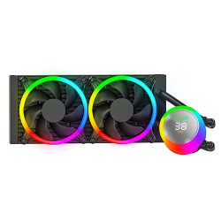 Ant Esports ICE Chroma 240 ARGB 240mm ARGB Liquid Cooler Black Ant Esports ICE Chroma 240 ARGB 240mm ARGB Liquid Cooler Black