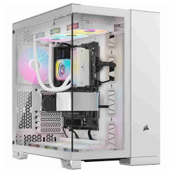 Corsair 6500X Mid-Tower Dual Chamber PC Case White (CC-9011258-WW)