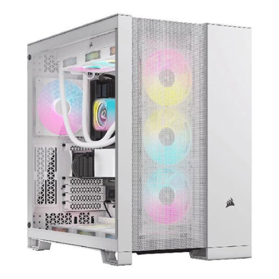 Corsair 6500D Airflow Mid-Tower Dual Chamber PC Case White (CC-9011260-WW) Corsair 6500D Airflow Mid-Tower Dual Chamber PC Case White (CC-9011260-WW)