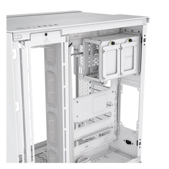 Corsair 6500D Airflow Mid-Tower Dual Chamber PC Case White (CC-9011260-WW) Corsair 6500D Airflow Mid-Tower Dual Chamber PC Case White (CC-9011260-WW)