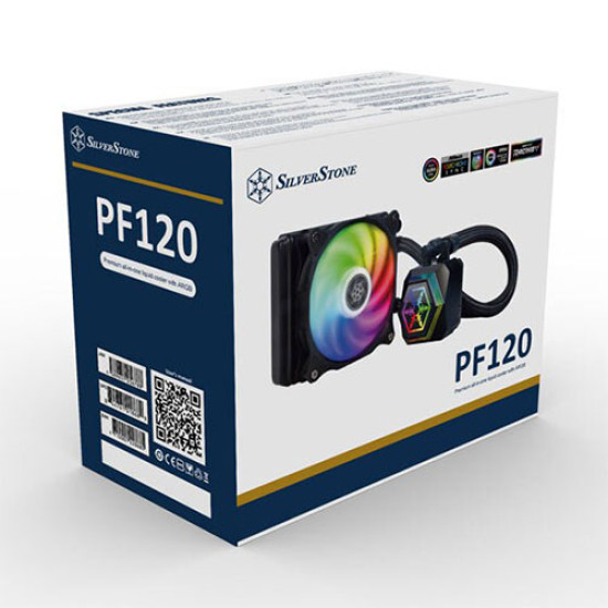 SilverStone PF120-ARGB V2 Liquid CPU Cooler (SST-PF120-ARGB-V2) SilverStone PF120-ARGB V2 Liquid CPU Cooler (SST-PF120-ARGB-V2)