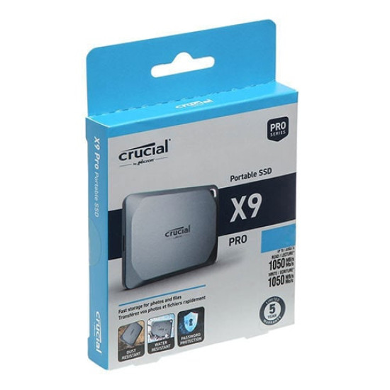 Crucial X9 Pro 1TB USB 3.2 Gen-2 Portable SSD (CT1000X9PROSSD9) Crucial X9 Pro 1TB USB 3.2 Gen-2 Portable SSD (CT1000X9PROSSD9)