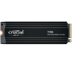 Crucial T705 2TB PCIe Gen5 NVMe M.2 SSD with heatsink (CT2000T705SSD5) Crucial T705 2TB PCIe Gen5 NVMe M.2 SSD with heatsink (CT2000T705SSD5)