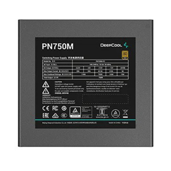 Deepcool PN750M 750W 80 Plus Gold Certified Fully Modular ATX Power Supply (R-PN750M-FC0B-IN)