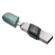 Sandisk 256GB iXpand Flash Drive Flip Sea Green (SDIX90N-256G-GN6NE) Sandisk 256GB iXpand Flash Drive Flip Sea Green (SDIX90N-256G-GN6NE)