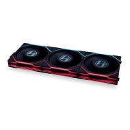 Lian Li UNI Fan TL LCD RGB Black 120mm Cabinet Fan Triple Pack (G99.12TLLCD3B.IN)