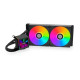Lian Li Galahad II LCD ARGB 280mm CPU Liquid Cooler Black (G89.GA2ALCD28B.IN)