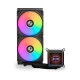 Lian Li Galahad II LCD ARGB 280mm CPU Liquid Cooler Black (G89.GA2ALCD28B.IN)