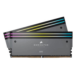 Corsair DOMINATOR TITANIUM RGB 64GB (2x32GB) DDR5 DRAM 6000MHz CL30 (CMP64GX5M2B6000Z30) Corsair DOMINATOR TITANIUM RGB 64GB (2x32GB) DDR5 DRAM 6000MHz CL30 (CMP64GX5M2B6000Z30)