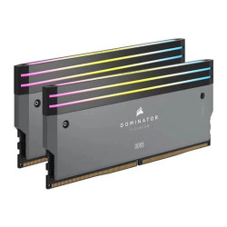 Corsair DOMINATOR TITANIUM RGB 64GB (2x32GB) DDR5 DRAM 6000MHz CL30 (CMP64GX5M2B6000Z30) Corsair DOMINATOR TITANIUM RGB 64GB (2x32GB) DDR5 DRAM 6000MHz CL30 (CMP64GX5M2B6000Z30)