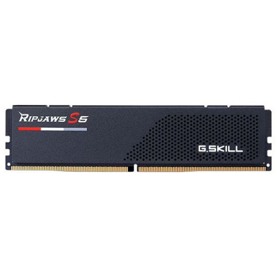G.Skill Ripjaws S5 32GB (32GBx1) DDR5 5200MHz RAM Black (F5-5200J4040A32GX1-RS5K) G.Skill Ripjaws S5 32GB (32GBx1) DDR5 5200MHz RAM Black (F5-5200J4040A32GX1-RS5K)
