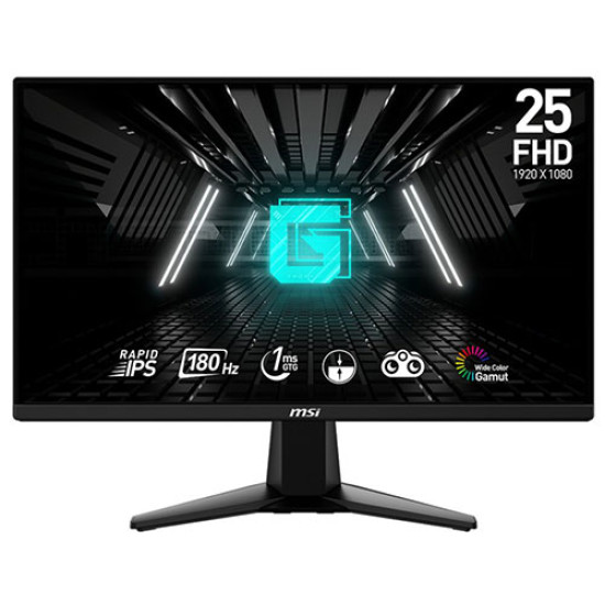 MSI G255F 25 inch FHD 180Hz Flat Gaming Monitor MSI G255F 25 inch FHD 180Hz Flat Gaming Monitor