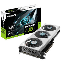 Gigabyte GeForce RTX 4060 EAGLE OC ICE 8G GDDR6 (GV-N4060EAGLEOC ICE-8GD)