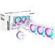 Gigabyte AORUS WATERFORCE X II 360 ICE 360mm AIO CPU Liquid Cooler White Gigabyte AORUS WATERFORCE X II 360 ICE 360mm AIO CPU Liquid Cooler White