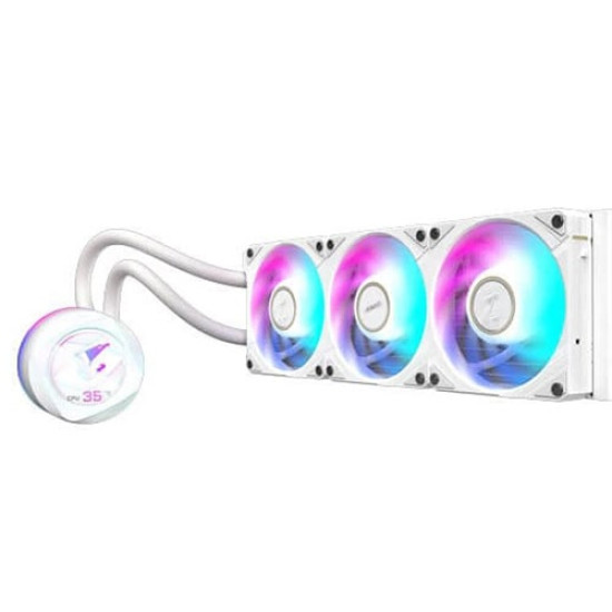 Gigabyte AORUS WATERFORCE X II 360 ICE 360mm AIO CPU Liquid Cooler White Gigabyte AORUS WATERFORCE X II 360 ICE 360mm AIO CPU Liquid Cooler White
