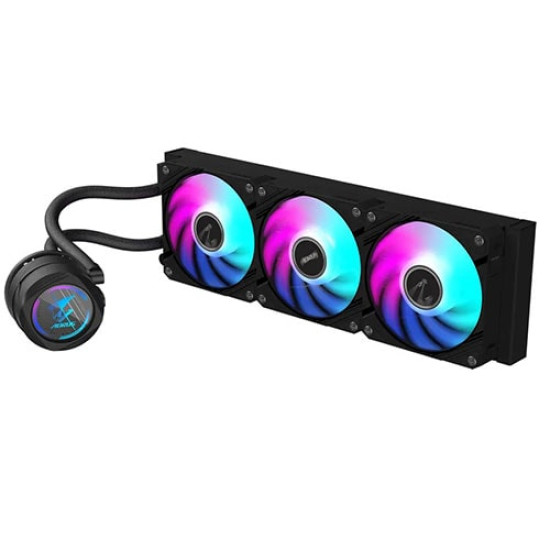 Gigabyte AORUS WATERFORCE II 360 360mm AIO CPU Liquid Cooler Black Gigabyte AORUS WATERFORCE II 360 360mm AIO CPU Liquid Cooler Black