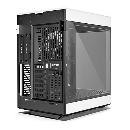 HYTE Y60 Dual Chamber Mid-Tower ATX Case Black White (CS-HYTE-Y60-BW) HYTE Y60 Dual Chamber Mid-Tower ATX Case Black White (CS-HYTE-Y60-BW)