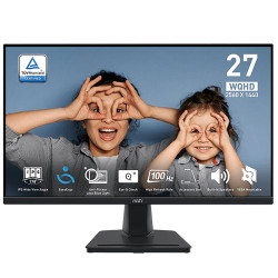 MSI PRO MP275Q 27 inch WQHD Office Monitor MSI PRO MP275Q 27 inch WQHD Office Monitor