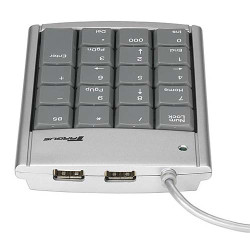 Targus Mini Numeric Keypad with USB 2-Ports (PAKP004B-20) Targus Mini Numeric Keypad with USB 2-Ports (PAKP004B-20)