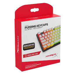HyperX Pudding Keycaps PBT Upgrade Kit - White HyperX Pudding Keycaps PBT Upgrade Kit - White