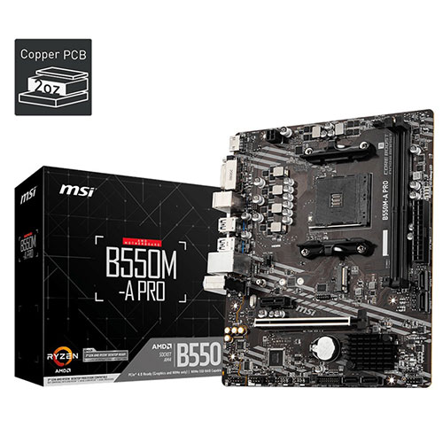 MSI B550 [B550M-A-PRO-DDR4]