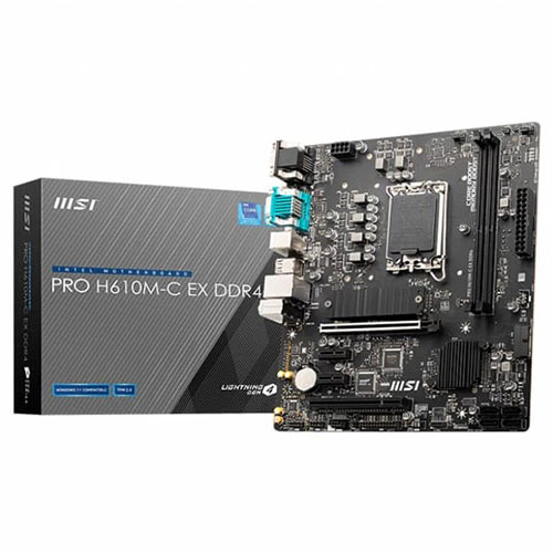 MSI H610 [PRO-H610M-C-EX] (atx)