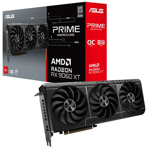 ASUS RX 9060 XT 8GB [PRIME-RX9060XT-O8G] (oc oc edition)