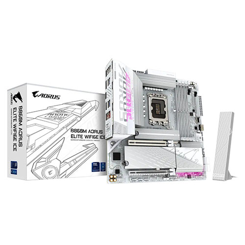 Gigabyte B860 [B860M-AORUS-ELITE-WIFI6E-ICE] (aorus)