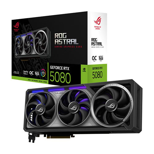 ASUS RTX 5080 16GB [ROG-ASTRAL-RTX5080-O16G] (oc oc edition rog)