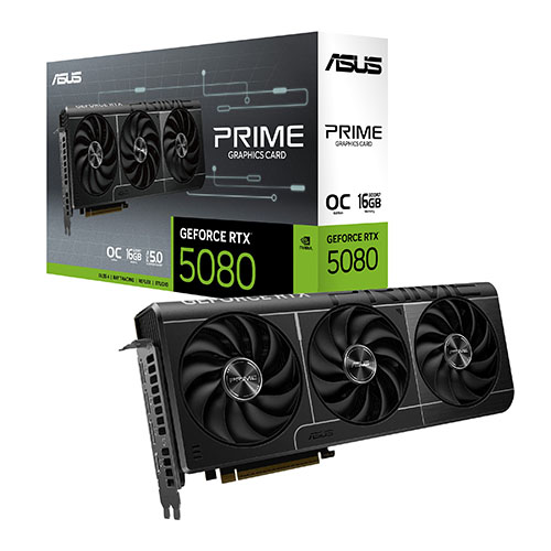 ASUS RTX 5080 16GB [PRIME-RTX5080-O16G] (oc oc edition)