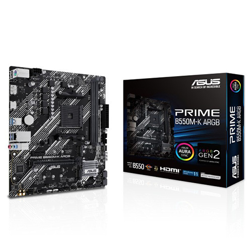ASUS B550 [PRIME-B550M-K-ARGB-DDR4]