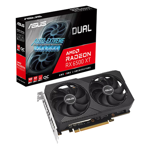 ASUS RX 6500 XT 4GB (oc oc edition)