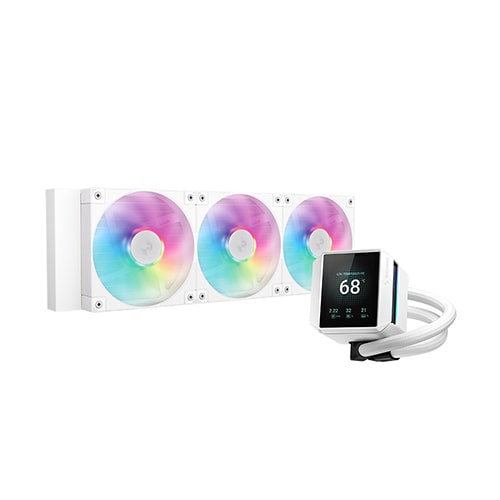 DeepCool aio [R-LX360-WHDSNMCP-G-1] (liquid white)
