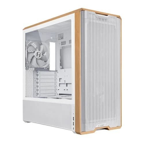 Lian case-atx (white wood)
