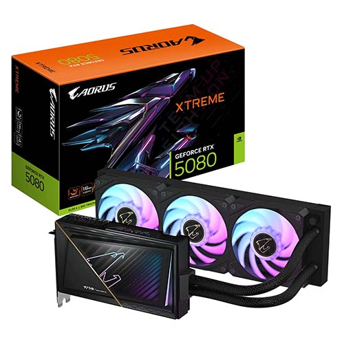 Gigabyte RTX 5080 16GB [GV-N5080AORUSX-W-16GD] (aorus waterforce)